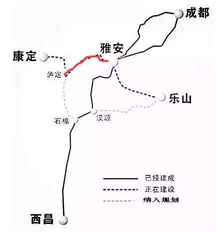 2017年12月31日雅康高速将通至泸定【内幕资料 图片】